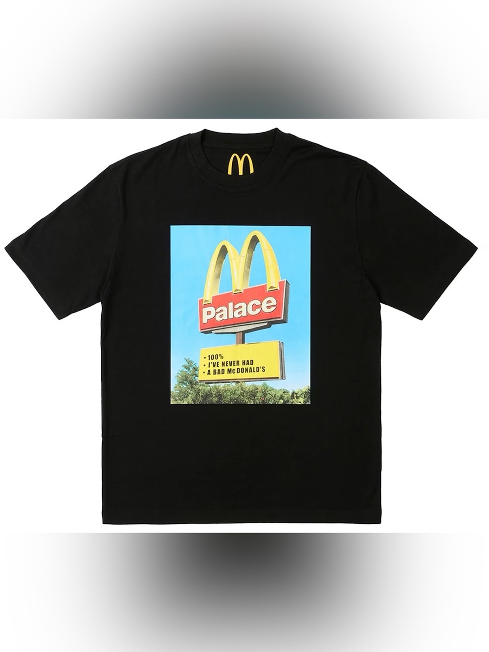 PALACE x McDonalds Sign Tee Sz L NWT